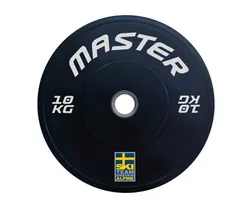 Viktskiva Master Fitness Bumper Ski 20 kg